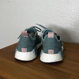 Adidas NMD, blue green color, size 5.5